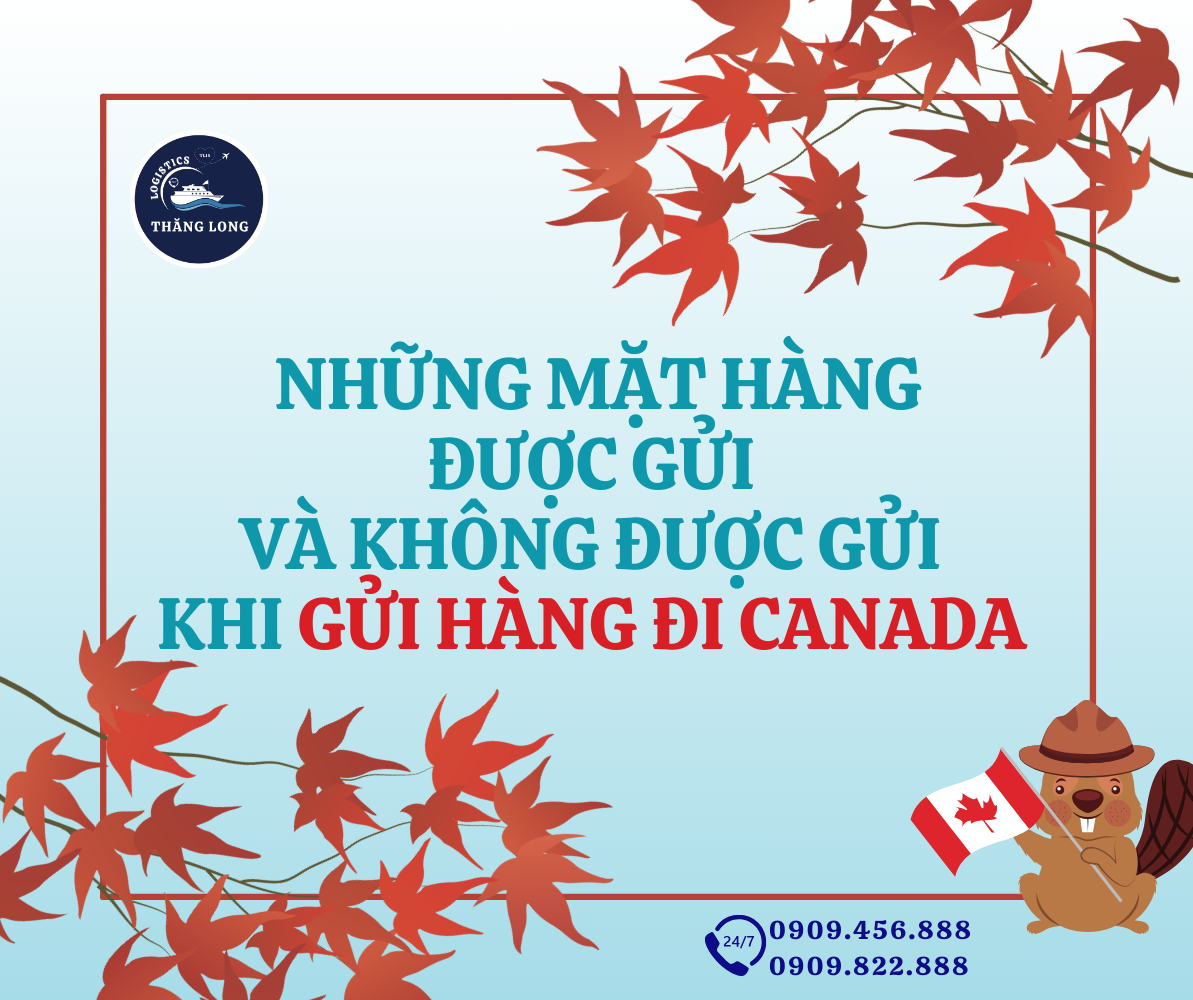 THĂNG LONG Logistics, là đối tác vận chuyển hàng đầu, mang đến cho bạn cơ hội gửi hàng đi Canada với giá rẻ và dịch vụ chất lượng.