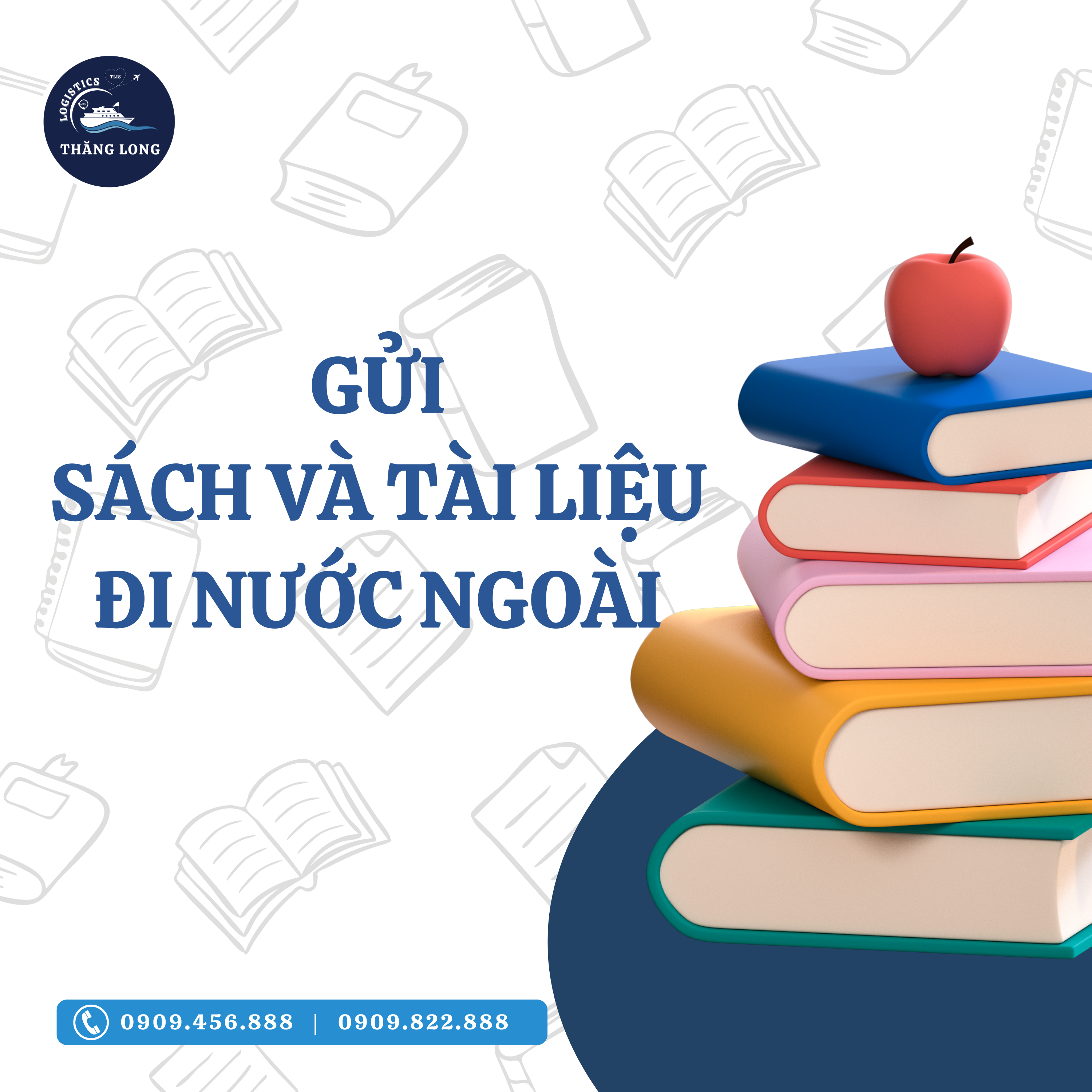 THĂNG LONG Logistics cam kết cung cấp dịch vụ vận chuyển sách và tài liệu đi nước ngoài an toàn, nhanh chóng và tiết kiệm. Với đội ngũ nhân viên chuyên nghiệp, hệ thống vận chuyển hiện đại, và mạng lưới đối tác rộng khắp trên toàn thế giới, chúng tôi tự tin sẽ đáp ứng mọi nhu cầu của khách hàng.